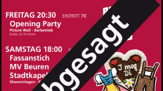 Frühlingsfest 2020 — Absage