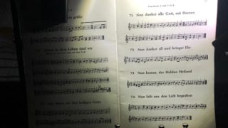 “Nun danket alle Gott” zum Jahreswechsel