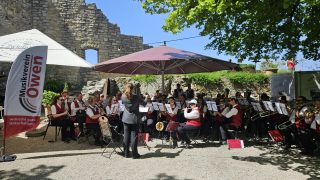 Pop-Up-Konzert auf dem Hohenneuffen