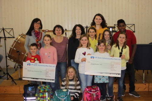 Kinderkleiderbazar - Scheckübergabe