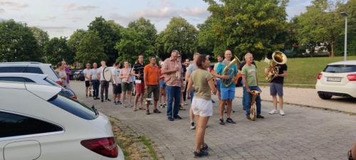 Marschprobe Stadtkapelle 13. Juli 2023